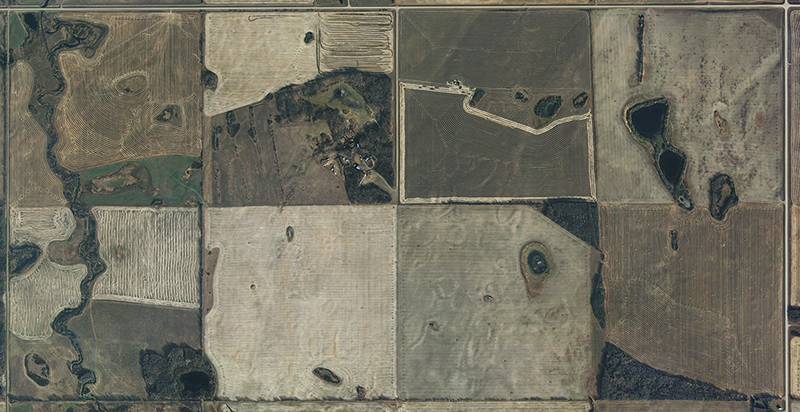 Large Area Orthophotography from Aircraft